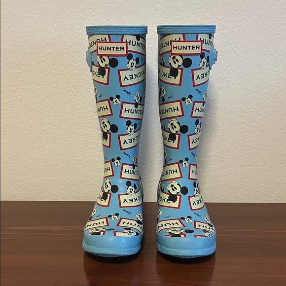Hunter Other - Hunter x Mickey Mouse Rain Boots | Big Kids US 3–4 | Blue